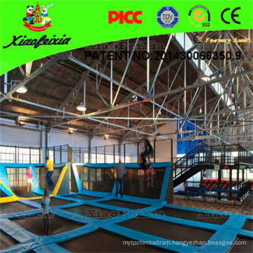 Factory Price Amusement Park Trampoline with Foam Pit